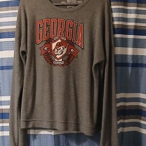Georgia Crewneck Sweatshirt - Gray